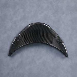 Cache-phare avant inférieur 100 % carbone sec 3K, carénage de phare de rechange brillant, pièces de modification compatibles avec moto sportive 2021+ - Product Image 6