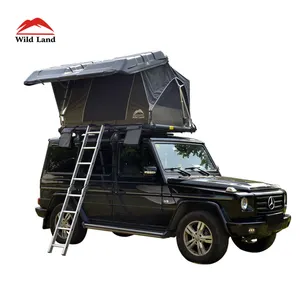 Wild Land Pathfinder II เต็นท์บนหลังคารถ,เต็นท์บนหลังคาอัตโนมัติ4X4สำหรับตั้งแคมป์ถนนรถพ่วงเต็นท์