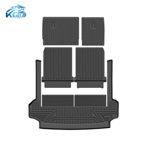 Factory Price <b>Interior</b> Car <b>Accessories</b> 5D Durable Floor Mats 7-seat TPE Car Floor Mat for BYD Leopard 8 2025 - Product Image 3