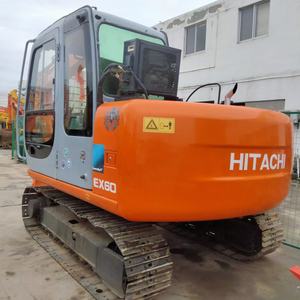 Excavadora Usada Hitachi EX60, Máquina de Construcción, Excavadora de Cadenas Usada Hitachi EX60-5 - Product Image 2