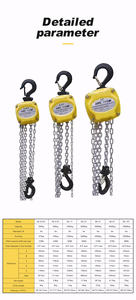 Polipasto Manual de Cadena de Acero de Alta Calidad a Precio de Fábrica, 1 Tonelada, 2 Toneladas, 5 Toneladas, para Hoteles y Comercio Minorista - Product Image 6