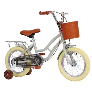 最优惠的价格热卖易骑儿童自行车红色浅绿色浅灰色儿童自行车带踏板自行车