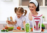 Machine de remplissage de sachets pour aliments pour bébés, presse-sachets réutilisables, moulinets pour bébés avec stockage, préparateur d'aliments pour bébés