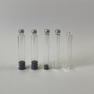 Portable Sterile 3ml <b>Pen</b> Style Glass Bottle Transparent <b>Refillable</b> Cartridge Tube for Daily Skincare Liquid Filling Use - Product Image 3