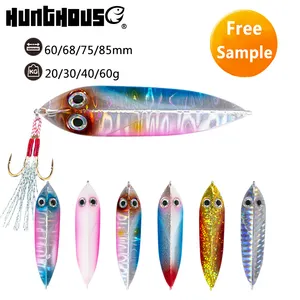 hunthouse new product japanese fishing saltwater metal jig 40g slow jigging lure