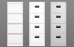 Venta al por mayor armario de almacenamiento impermeable Vertical armarios de acero muebles de oficina 2/3/4 cajones archivadores - Product Image 4