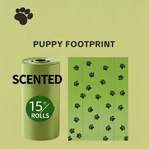ถุงเก็บอุจจาระสุนัข PET JOY กลิ่นลาเวนเดอร์ ผลิตจากแป้งข้าวโพด+PLA+PBAT แบบม้วน ป้องกันการรั่วซึม แข็งแรง ทนทาน สำหรับสุนัข - Product Image 4