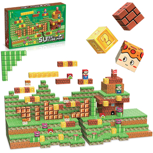 ของเล่นบล็อกแม่เหล็กสำหรับเด็กได้รับการรับรอง EN71 <span class=keywords><strong>3</strong></span> + แพ็คเก็ตของขวัญวันเกิดวันคริสต์มาสเพื่อการศึกษา CPC - Product Image 1