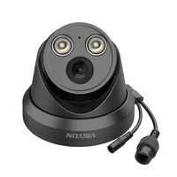 Caméra IP POE de sécurité intérieure/extérieure Vikylin 5MP avec vision nocturne couleur, CMOS, microphone intégré, carte mémoire, lumière, système d'alarme audio
