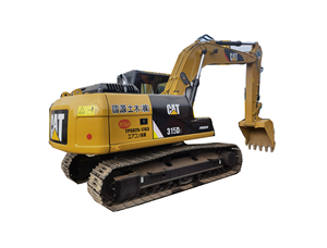 Excavadora de cadenas Caterpillar 315/320/323 usada de 15 toneladas con motor Cummins, bomba hidráulica y caja de cambios para ingeniería - Product Image 2