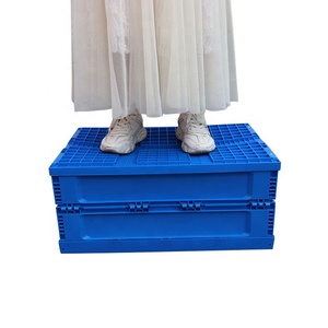 Hộp Xếp Chồng Công Nghiệp Dạng Đứng QS Solid, Hộp Gấp Gọn Công Nghiệp Có Nắp Đậy Bằng Nhựa Có Thể Gấp Gọn Để Vận Chuyển Hàng Hóa - Product Image 6