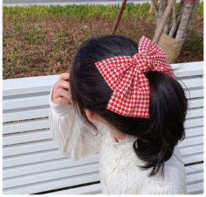 Moda morbido mille uccelli reticolo primavera archi fermagli per capelli forcina per capelli fiocchi per capelli Boutique Clip per capelli accessori per bambini - Product Image 4