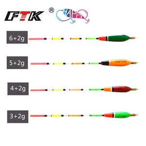 FTK 5 chiếc phao câu cá linh sam Barguzinsky 3 + 2G/4 + 2G/5 + 2G/6 + 2G Màu hỗn hợp phao câu cá chép dụng cụ câu cá pesca - Product Image 4