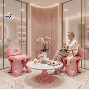 Luxury European Modern Resin <b>Dining</b> <b>Table</b> <b>Set</b> Four Seat Indoor <b>Dining</b> Room Furniture <b>Table</b> and Chairs - Product Image 3