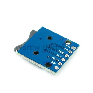 ชิ้นส่วนอิเล็กทรอนิกส์วงจรรวมแผงวงจรแปลงการ์ด SD ขนาด3.3V มินิการ์ดโมดูลเครื่องอ่านการ์ด TF - Product Image 6
