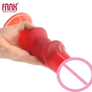 FAAK 22.5 CM Medical PVC <b>Dildos</b> Softness and Healthy Anal Plug Sex Toys for Couples Men Women - Product Image 1