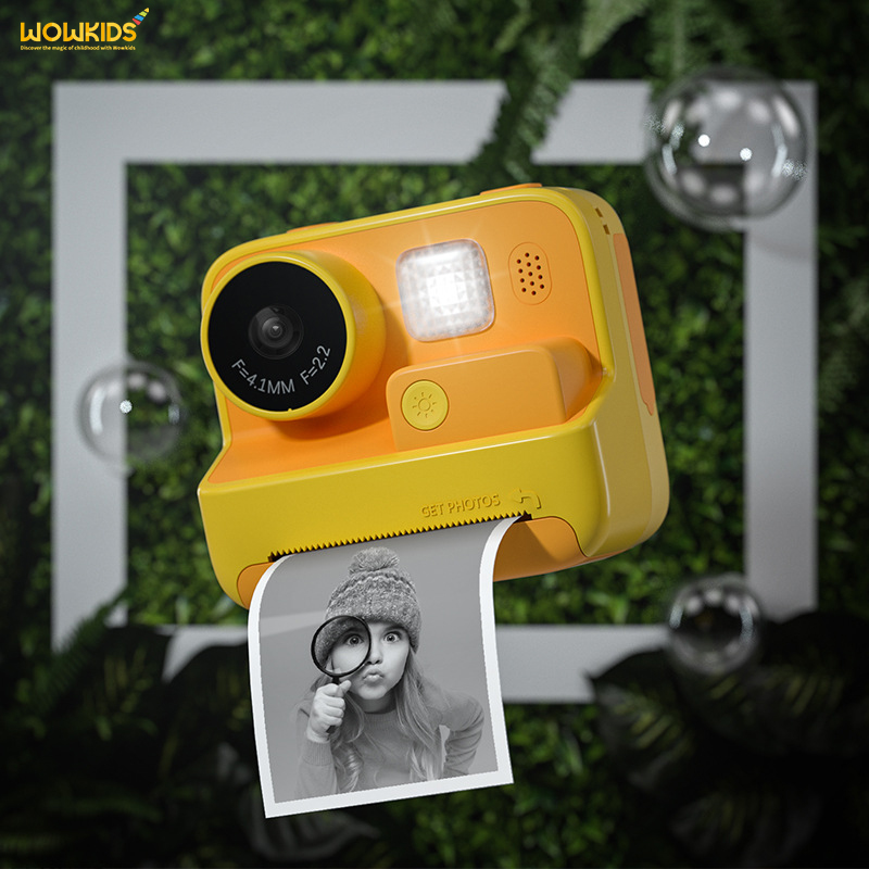 Фотопечать цифровая камера подарки игрушки HD детская камера мгновенная печать с термобумагой
