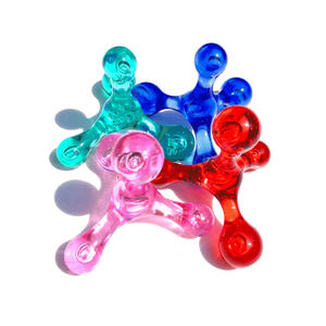 Cuatro Bolas de Masaje de Acupresión <span class=keywords><strong>ABS</strong></span>, Herramienta Portátil de Masaje Manual para Tejido Profundo, Alivio del Dolor Corporal Completo - Product Image 3