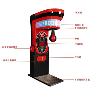 Macchina da Boxe Commerciale Lucrativa con Misuratore Digitale della Forza del Pugno, Gioco Arcade a Moneta ad Alto ROI per Bar e Parchi Divertimento - Product Image 5
