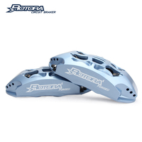 Kit de Frenos Delanteros Rotora RS555 de Alta Calidad y Durabilidad, Serie Deportiva de 4 Pistones para Nissan 350Z 370Z Z33 Z44, Frenos para Autos Deportivos Japoneses