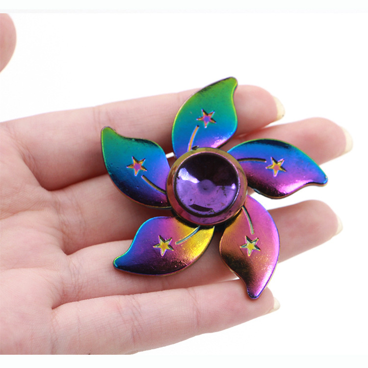 Throw Up Fidget Metal Bullet Fidget Spinner - High Quality Metal Stress Relief Toy