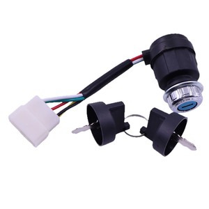 Panel de interruptores para generador diésel con bloqueo de encendido 186/188/190, interruptor de llave de arranque, piezas de motor eléctrico sin escobillas - Product Image 3