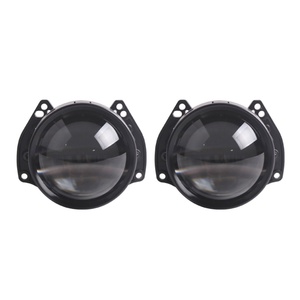 SANVI Nouveau projecteur bi-LED AI60 à double réflecteur, commande par application, lentille de 3 pouces, 61W, 3000-6000K, phares de voiture - Product Image 1