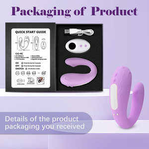 Juguete Sexual para Parejas con Doble Motor, Control Inalámbrico Recargable, 10 Vibraciones, Similar a un Delfín, para Mujeres y Hombres - Product Image 1