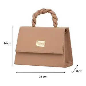 Bolso Bandolera Organizador de Maquillaje Fana Pretty Lena de Cuero 6-10L para Almacenamiento de Artículos de Belleza - Product Image 3