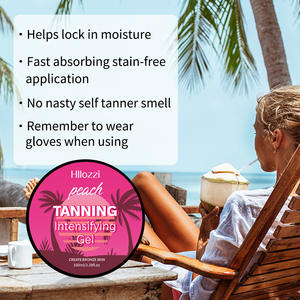 Gel de bronzage intense de marque privée Gel accélérateur de bronzage brun doux Gel de bronzage sans soleil noir profond fort - Product Image 5