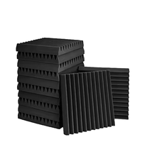 Panel Busa Akustik Polyester Kepadatan Tinggi MOTNS, Peredam Suara, Ubin Dinding, Penggunaan Hotel Modern, NRC 0.9~0.95
