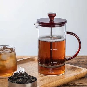 Offre Spéciale 400 ML verre Borosilicate presse française cafetière accessoires de <span class=keywords><strong>cuisine</strong></span> portables pour thé café jus Offre Spéciale <span class=keywords><strong>cuisine</strong></span> - Product Image 4