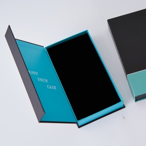 Caja de teléfono móvil con tapa magnética de lujo personalizada, caja de regalo de embalaje de papel con cierre de espuma para teléfono para funda de teléfono <span class=keywords><strong>Samsung</strong></span> - Product Image 6