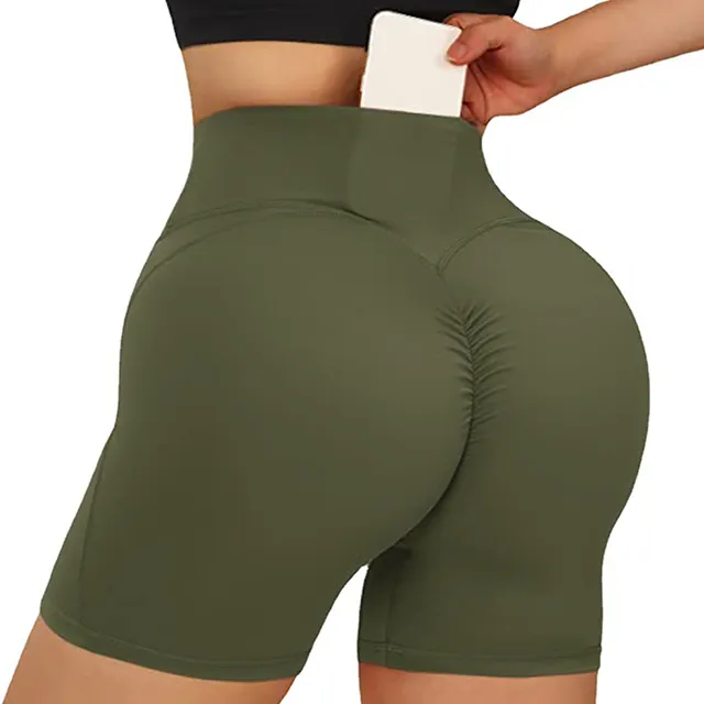 Top Selling High Waist Workout Pants Women Clothes Shorts Seamless Fitness Sports Yoga Leggings