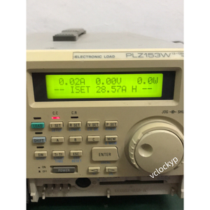 KIKUSUI PLZ153W DC Electronic Load 1.5-120V / 0-30A 150W ผ่านการทดสอบแล้ว ใช้งานได้ ของมือสอง - Product Image 5