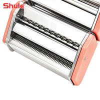 Machine à nouilles manuelle automatique en acier inoxydable - Sans fil, faible bruit, facile à utiliser, portable, pour usage domestique, coffret cadeau
