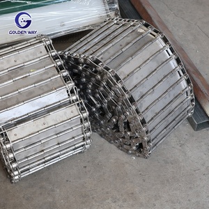 Banda Transportadora de Acero Inoxidable Resistente al Calor de Grado Industrial para Producción Casera de Alimentos/Durable y Resistente a Altas Temperaturas - Product Image 4