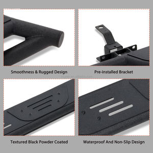 Pasos laterales atornillados para <span class=keywords><strong>Ford</strong></span> <span class=keywords><strong>Bronco</strong></span> 2021-2025, estribos de 4 puertas, acero resistente, resistente - Product Image 5