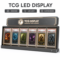 Support de présentation personnalisé pour cartes à collectionner TCG, avec cadre en métal et acrylique, pour cartes standard