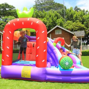 <span class=keywords><strong>Château</strong></span> Gonflable Double en Tissu Oxford Doctor Dolphin Personnalisable pour Enfants, Thème Boxe, Escalade, Fête, Fruits - Product Image 6