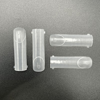 Nouvelles capsules d'ongles carrées à double forme pour extension, avec ligne de guide française, pour manucure de qualité salon, à effet 3D stéréo superposé, pour une pose intelligente et facile.