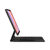 Casing Keyboard Trackpad Magnetik Lepas Pasang Model Buku dengan Lampu Latar untuk Samsung Galaxy Tab S11 S10 S9 FE Ultra 14.6 11 10.9 13