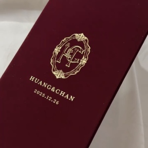 Vanilla <b>Printing</b> Customized Vintage Design Velvet Menu Die Cut Shaped Ribbon Invitation RSVP Paperboard <b>Printing</b> Custom Logo - Product Image 4