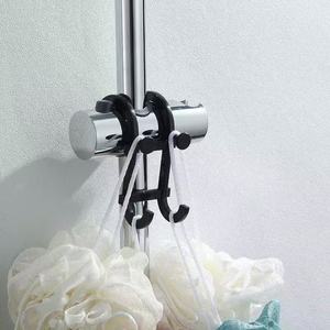 Support mural universel multifonctionnel et durable <span class=keywords><strong>pour</strong></span> salle de bain, avec crochet et support <span class=keywords><strong>pour</strong></span> téléphone portable, sans perforation - Product Image 3