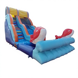 <b>Inflatable</b> kahuna water slide for outdoor backyard party tobogan acuatico hinchable commercial bounce house - Product Image 1