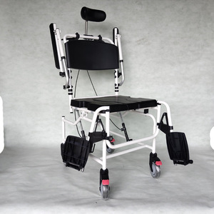 Silla de ducha OEM de aleación de aluminio con capacidad para 250 kg y ruedas para baño y uso de personas mayores - Product Image 5