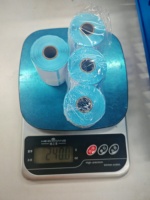 Papier d'étiquettes en accordéon sans encre pour imprimante thermique, formats 2/3 pouces, 203 dpi, vitesse d'impression 80 mm/s, en stock
