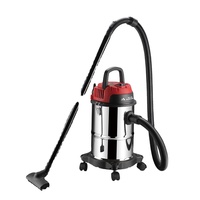 Aspirateur professionnel humide/sec 12L 15L avec logo personnalisé, réservoir en acier inoxydable, 1300W haute puissance, pour hôtels et commerces