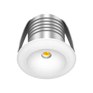 LED Spotlight 3V 1W Recessed Mini LED Spot Light Small Ceiling Downlight Wall Spots