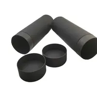 Boîte d'emballage en tube de papier kraft pour aliments, impression personnalisée, thé, café/épices, poudre de protéines, tube en papier